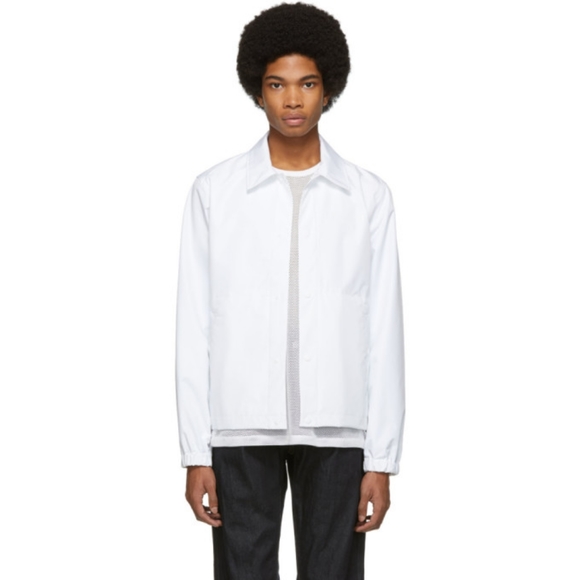 helmut lang white jacket